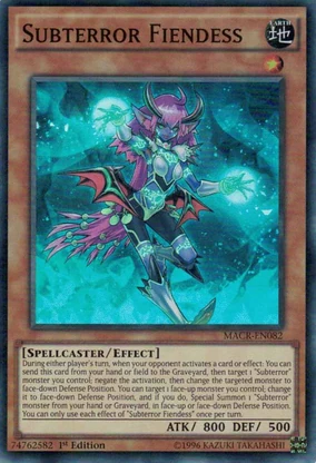 Subterror Fiendess | Yu-Gi-Oh! Wiki | Fandom Subterror Fiendess | Yu-Gi-Oh! Wiki | Fandom