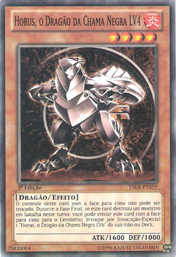 Jual yugioh tcg Horus the Black Flame Dragon LV4 YSKR-EN019 Common