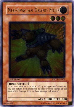 Yu-Gi-Oh Neo-Spacian Grand Mole LCGX-EN022 Yu-Gi-Oh Neo-Spacian Grand Mole LCGX-EN022