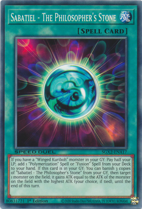 Sabatiel - The Philosopher's Stone | Yu-Gi-Oh! Wiki | Fandom