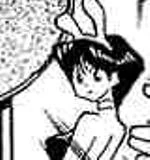 Black haired The Get the Million Game bunny