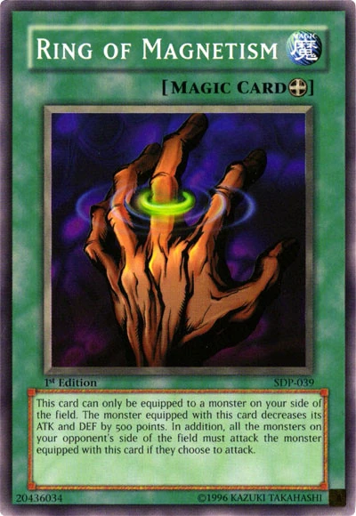 Card Errata:Ring of Magnetism | Yu-Gi-Oh! Wiki | Fandom Card Errata:Ring of Magnetism | Yu-Gi-Oh! Wiki | Fandom