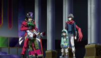 Yuya reunites with is father