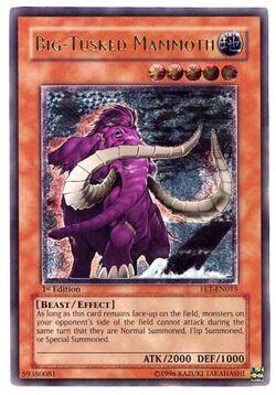 Card Gallery:Big-Tusked Mammoth | Yu-Gi-Oh! Wiki | Fandom Card Gallery:Big-Tusked Mammoth | Yu-Gi-Oh! Wiki | Fandom