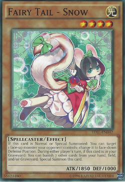 Card Gallery:Fairy Tail - Snow | Yu-Gi-Oh! Wiki | Fandom