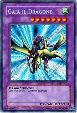 Amazon.com: Yu-Gi-Oh! - Gaia The Dragon Champion (LOB-125