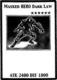 Masked Hero Dark Law Manga Yu Gi Oh Wiki Fandom