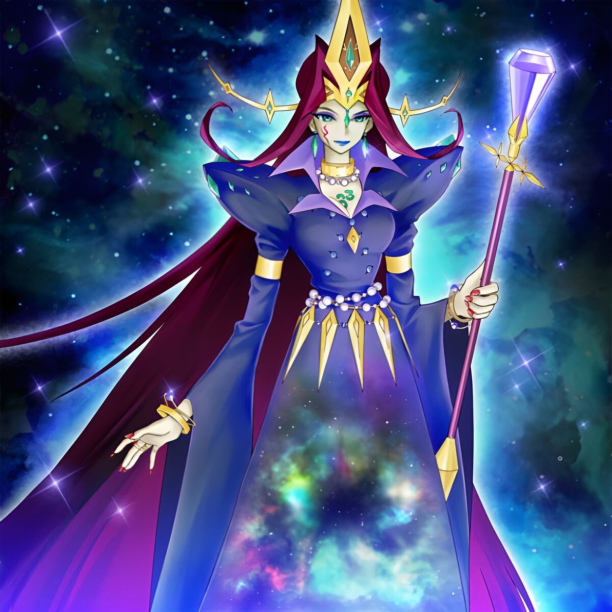 Card Artworks:Number 83: Galaxy Queen | Yu-Gi-Oh! Wiki | Fandom
