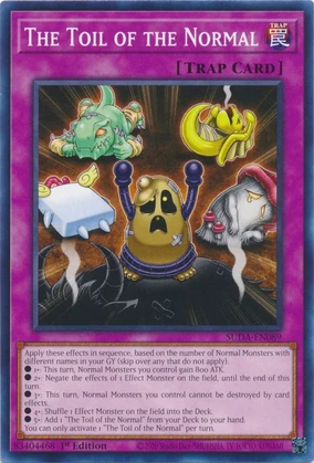 The Toil of the Normal | Yu-Gi-Oh! Wiki | Fandom The Toil of the Normal | Yu-Gi-Oh! Wiki | Fandom
