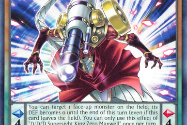 D/D/D Supersight King Zero Maxwell | Yu-Gi-Oh! Wiki | Fandom