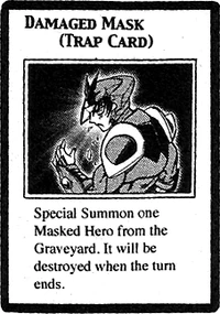 Damaged Mask | Yu-Gi-Oh! Wiki | Fandom