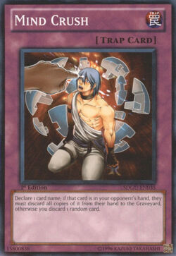 Card Gallery:Mind Crush | Yu-Gi-Oh! Wiki | Fandom