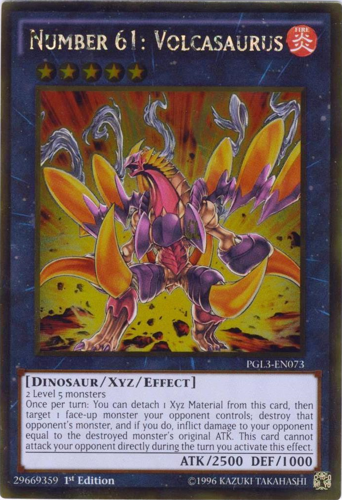 Card Errata:Number 61: Volcasaurus | Yu-Gi-Oh! Wiki | Fandom