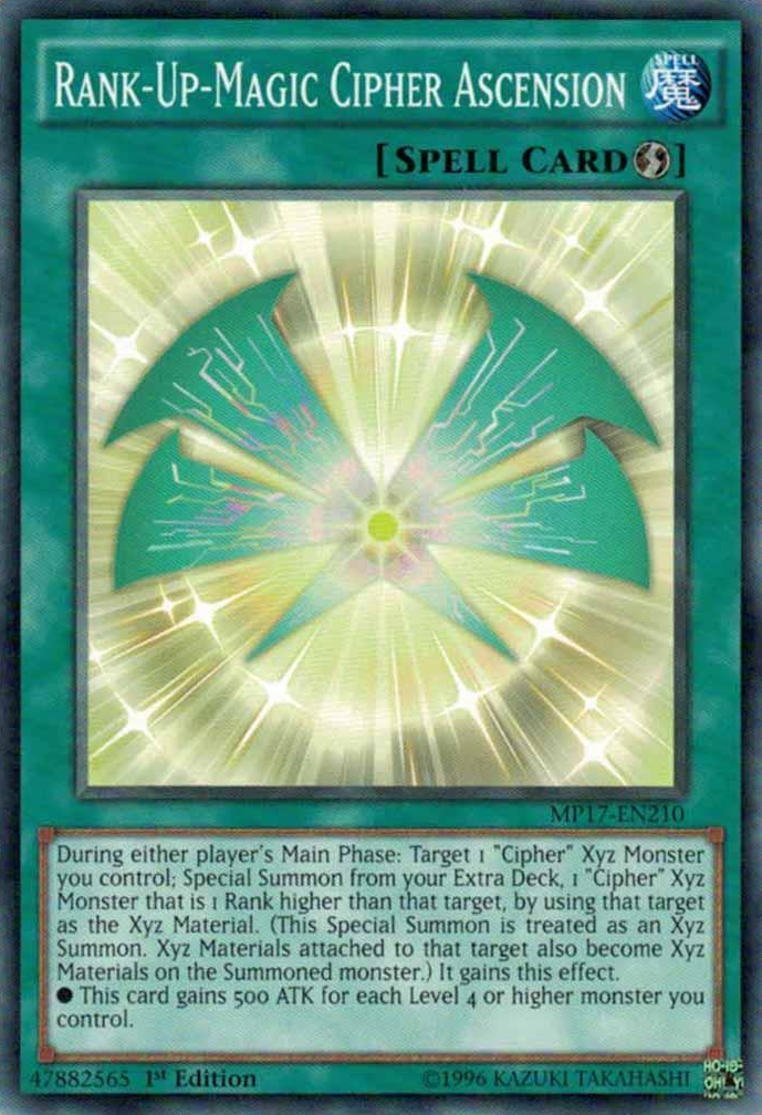 Rank Up Magic Cipher Ascension Yu Gi Oh Wiki Fandom 0543