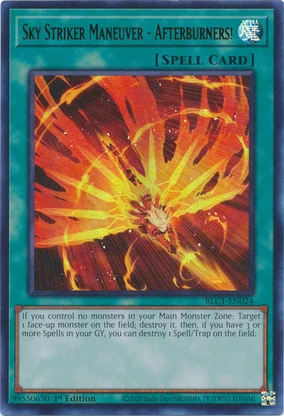 Sky Striker Maneuver - Afterburners! | Yu-Gi-Oh! Wiki | Fandom