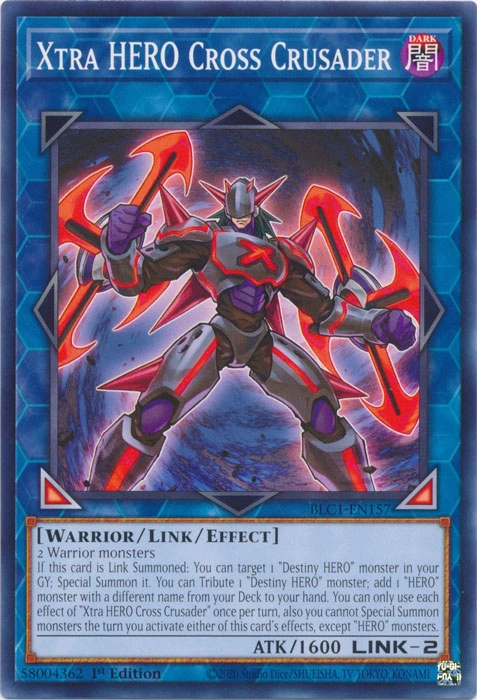 Xtra HERO Cross Crusader | Yu-Gi-Oh! Wiki | Fandom