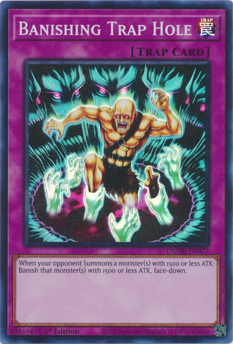 Yu-Gi-Oh! D.D. Trap Hole (CRV-EN057) - Carta Ultimate Rare 1a Edizione Da Cybernetic Revolution