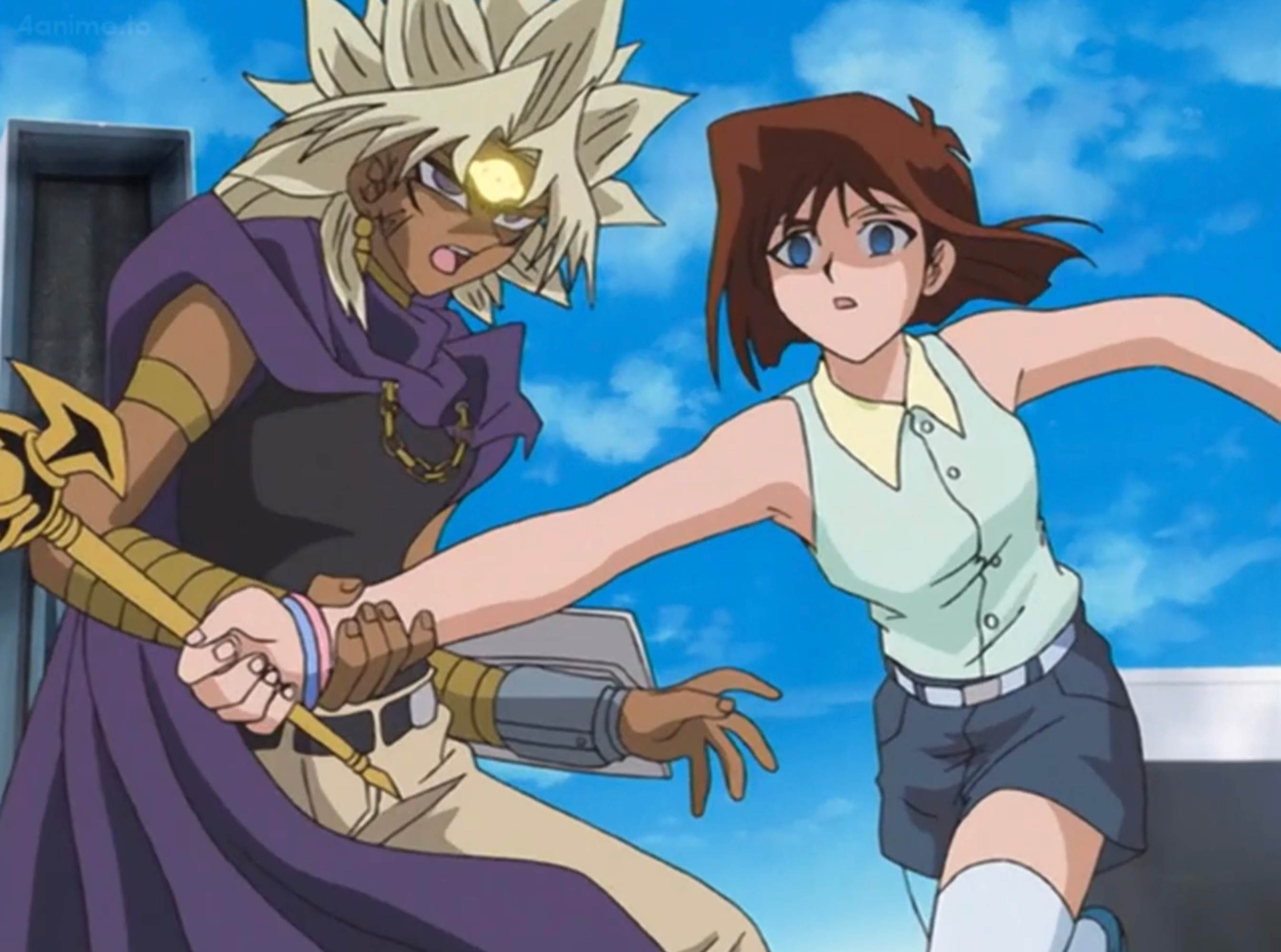 yugi and tea making out