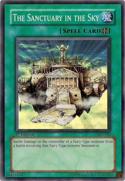 Card Errata:The Sanctuary in the Sky | Yu-Gi-Oh! Wiki | Fandom