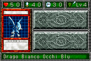 #001 "B.eye White Dragon" Drago Bianco Occhi Blu