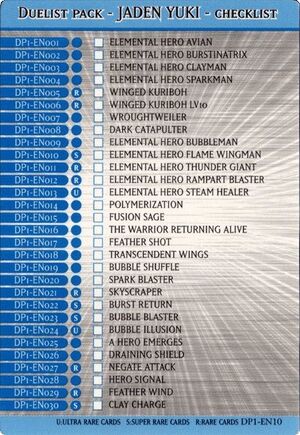 Checklist-DP1-EN