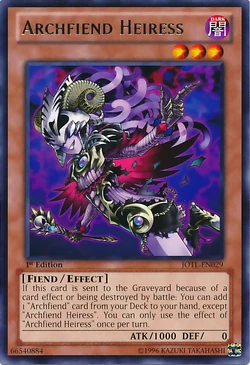 Card Artworks:Archfiend Heiress | Yu-Gi-Oh! Wiki | Fandom Card Artworks:Archfiend Heiress | Yu-Gi-Oh! Wiki | Fandom