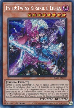 Card Gallery:Evil☆Twins Ki-sikil & Lil-la | Yu-Gi-Oh! Wiki | Fandom