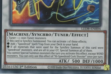 yugioh led8 card list Lyrilusc