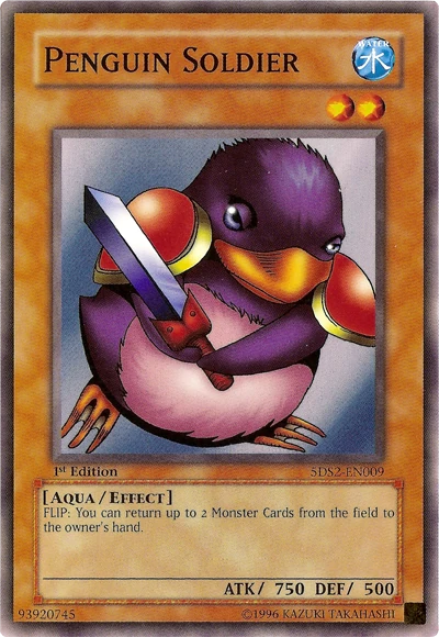 Card Errata:Penguin Soldier | Yu-Gi-Oh! Wiki | Fandom