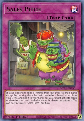 sales pitch yugioh card Amazon.com: Yu-Gi-Oh! - Karakuri Komachi MDL 224 Ninishi (EXVC-EN030) -  Extreme Victory - 1st Edition main image 1