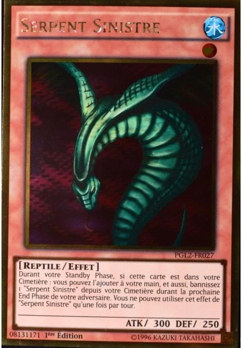 Card Errata Sinister Serpent Yu Gi Oh Wiki Fandom