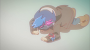 Young Yusaku loses