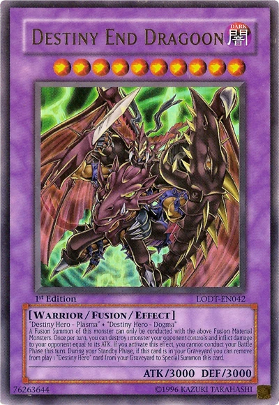 Card Errata:Destiny End Dragoon | Yu-Gi-Oh! Wiki | Fandom