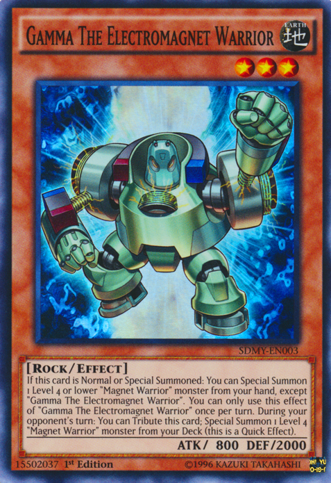 Gamma The Electromagnet Warrior | Yu-Gi-Oh! Wiki | Fandom