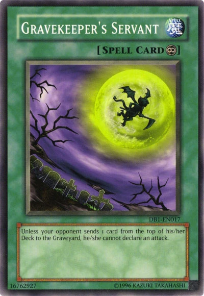 Card Gallery:Gravekeeper's Servant | Yu-Gi-Oh! Wiki | Fandom