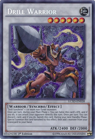 Card Errata:Drill Warrior | Yu-Gi-Oh! Wiki | Fandom