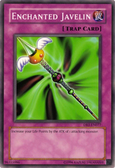 Card Errata:Enchanted Javelin | Yu-Gi-Oh! Wiki | Fandom