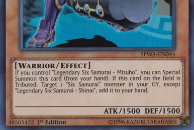 The Six Samurai - Yariza (anime) | Yu-Gi-Oh! Wiki | Fandom