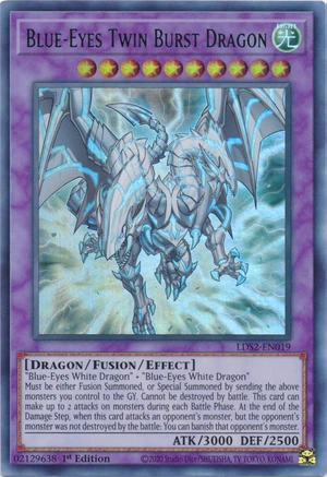 ブルードラゴン　2頭 Blue-Eyes Twin Burst Dragon | Yu-Gi-Oh! Wiki | Fandom