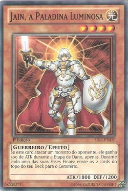 YU-GI-OH! - Jain, Paladín Jurado Por La Luz (SDDC-EN020) - Baraja De Estructura: Dragons Collide - 1ª Edición - Común