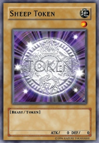 yugioh sheep token card Yu-Gi-Oh yugioh Sheep Token TKN4-JP005 Unopened Sealed Japanese P48 main image 0