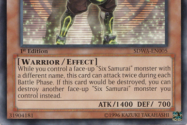 The Six Samurai - Yariza | Yu-Gi-Oh! Wiki | Fandom The Six Samurai - Yariza | Yu-Gi-Oh! Wiki | Fandom