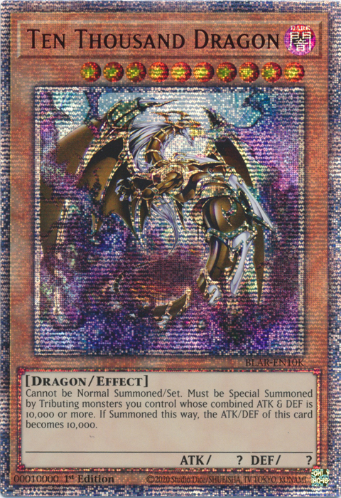 yugioh cards rare dragons