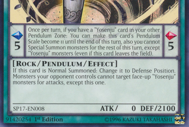 YuGiOh Pendulum Shift 1st Edition Quick-Play Spell Card