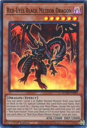 RED-EYES BLACK DRAGON 2020年版 Red-Eyes Black Dragon (7th artwork) - Secret Rare QCAC-JP022