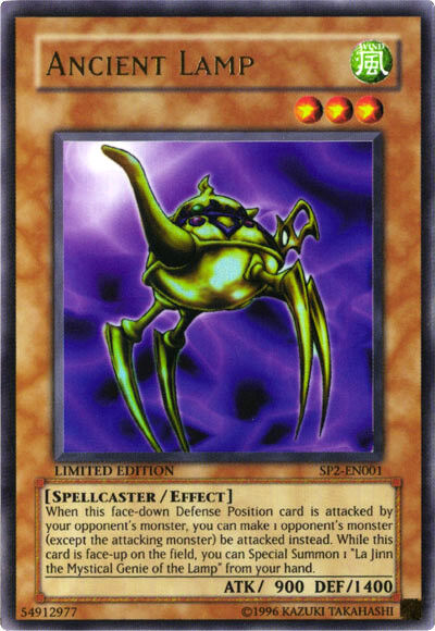 Card Errata:Ancient Lamp | Yu-Gi-Oh! Wiki | Fandom
