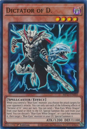 Dictator of D. | Yu-Gi-Oh! Wiki | Fandom