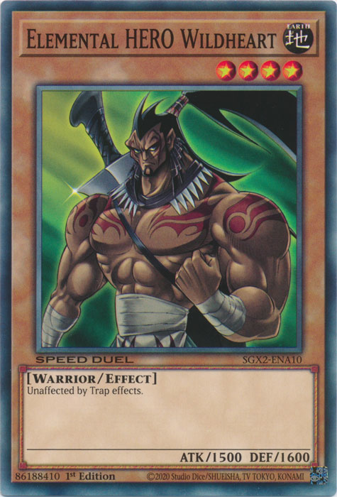 Amazon.com: Yu-Gi-Oh! - Elemental Hero Wild Wingman (EOJ
