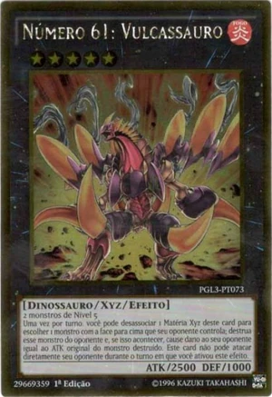 Number 61: Volcasaurus | Yu-Gi-Oh! Wiki | Fandom