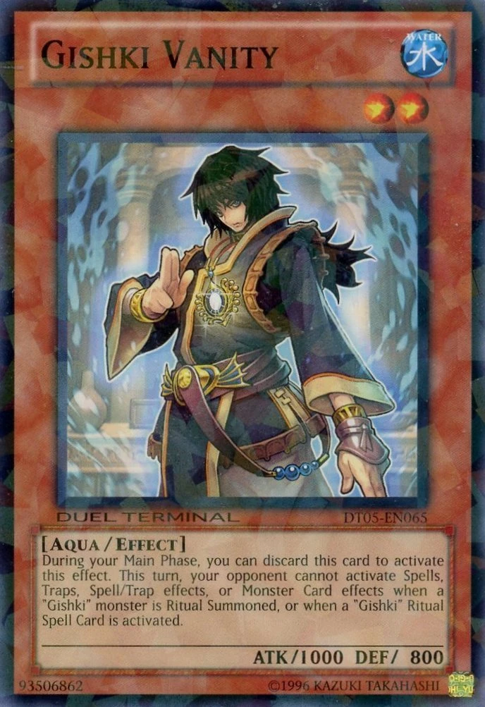 Card ErrataGishki Vanity YuGiOh! Wiki Fandom